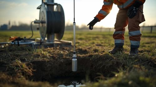Wasserstand messen mit Pegelsonde
