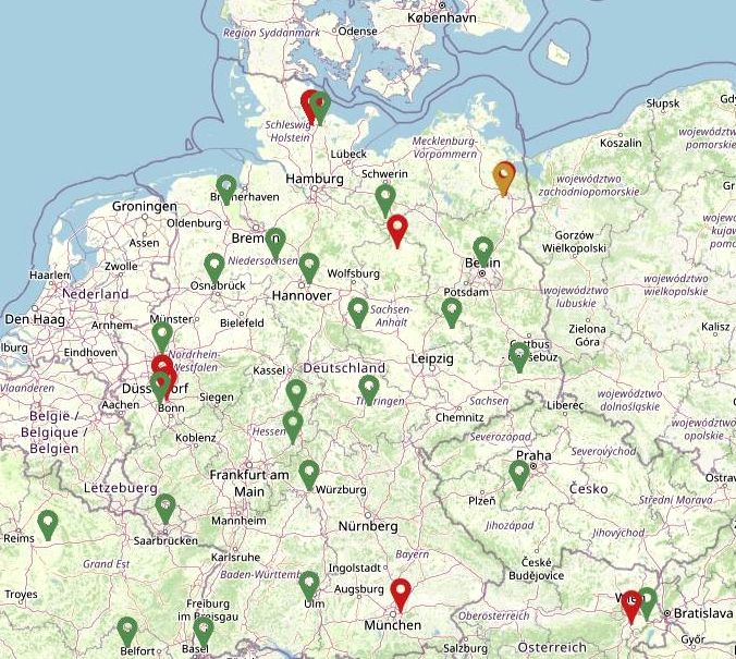 GPS Map zur Geräte-Standortanzeige