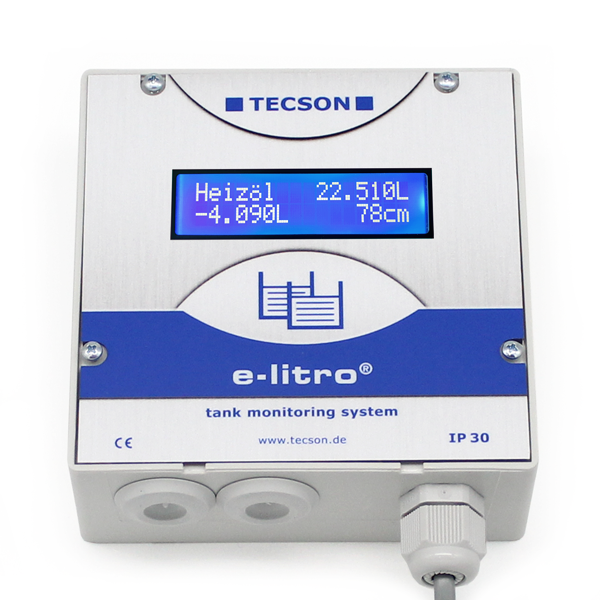 e-litro secu4 f. Batterietanks - TECSON