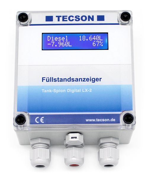 LX-2 Literanzeige f. Heizöltanks - TECSON